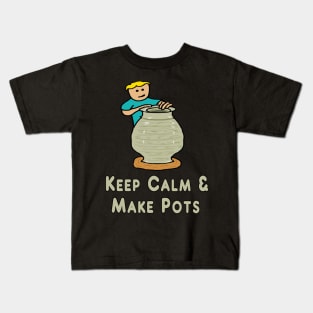 Keep Calm Pottery Kids T-Shirt